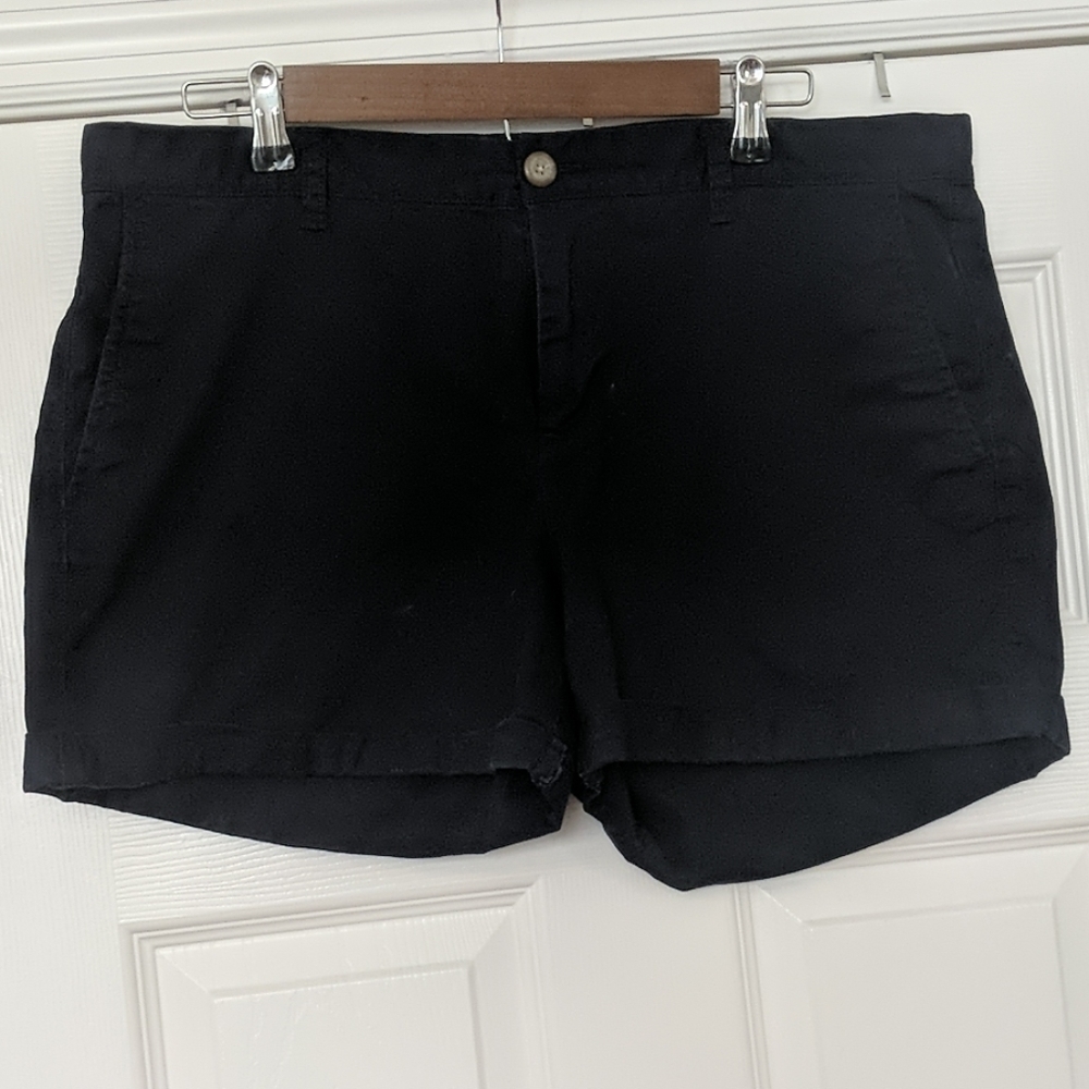 GAP Girlfriend 4" Navy Chino Shorts